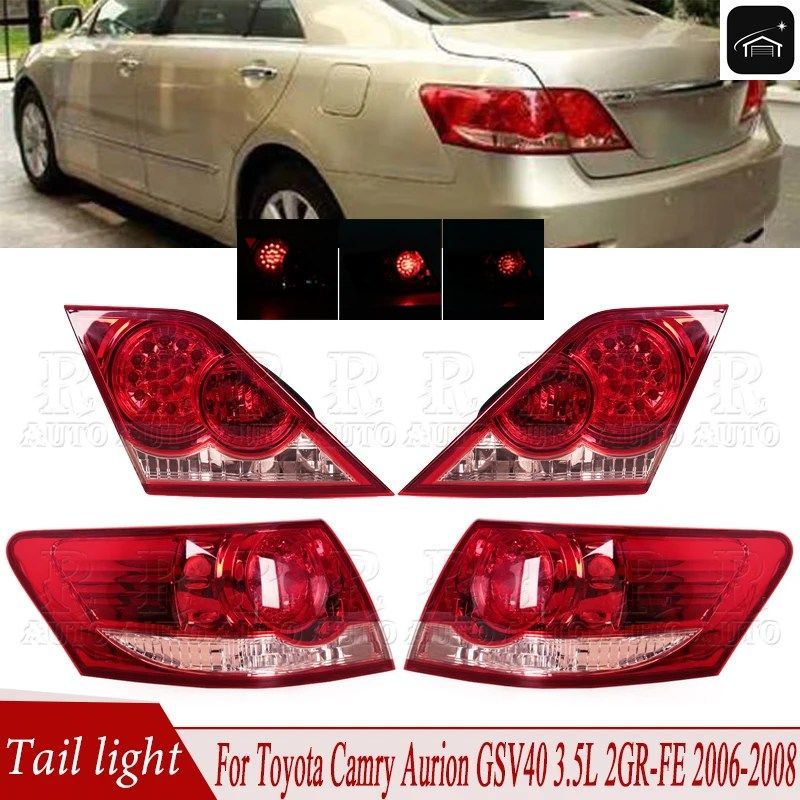 トヨタ カムリ オーリオン GSV40 3.5L 2GR-FE 2006 2007 2008 リアバンパー テールライト ブレーキライト ターンシグナルランプ テールラン