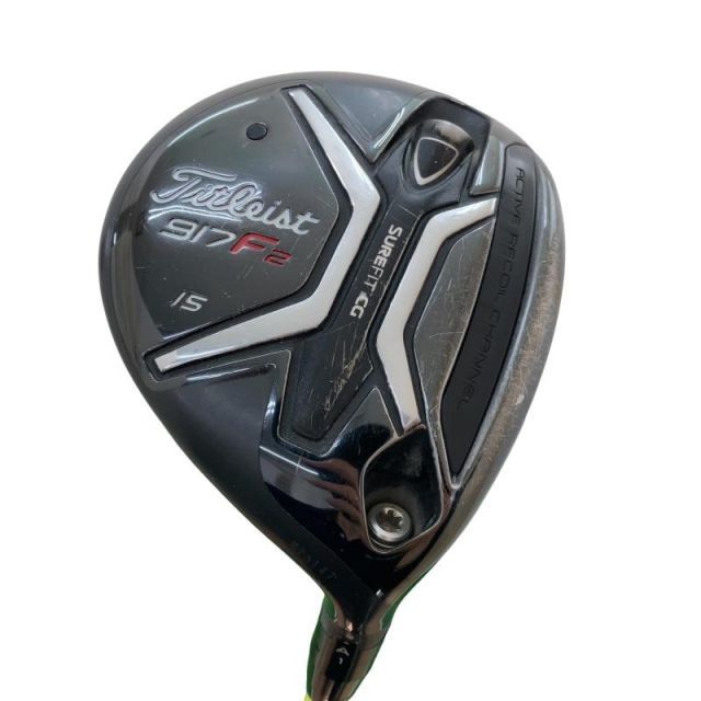 中古】 タイトリスト 917 F2 15° フェアウェイウッド FW ATTAS PUNCH 5