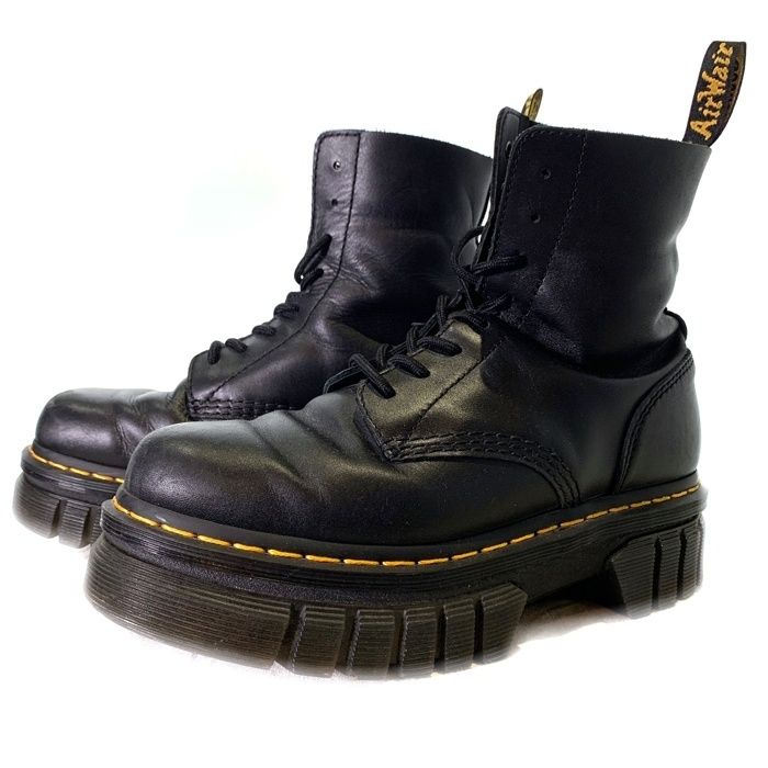 Dr.Martens ドクターマーチン AUDRICK 8-EYE BOOT 8ホール ブーツ ブラック AV006 SH 07 W Size 8 12,000円