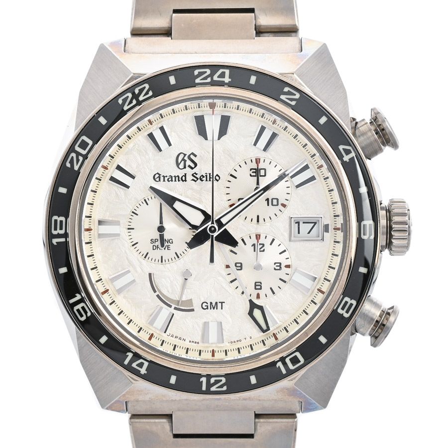 Grand Seiko グランドセイコー 腕時計 スプリングドライブ クロノグラフ GMT SBGC253