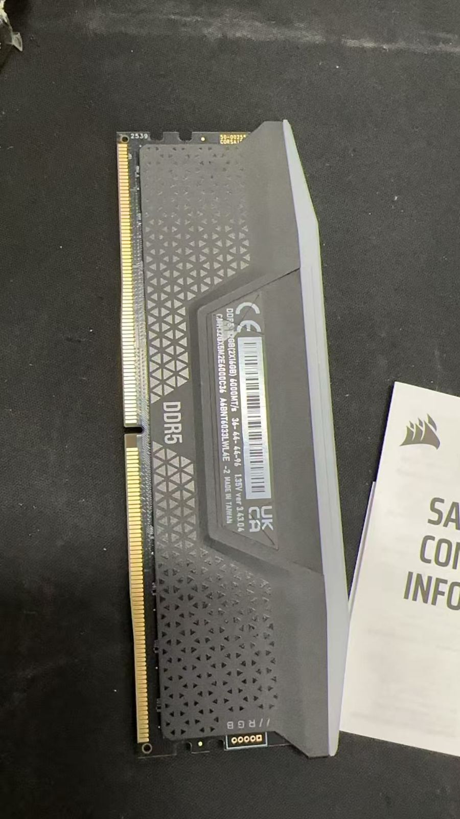 CORSAIR VENGEANCE RGB DDR5 16GB 6000MHz 中古 - メルカリ