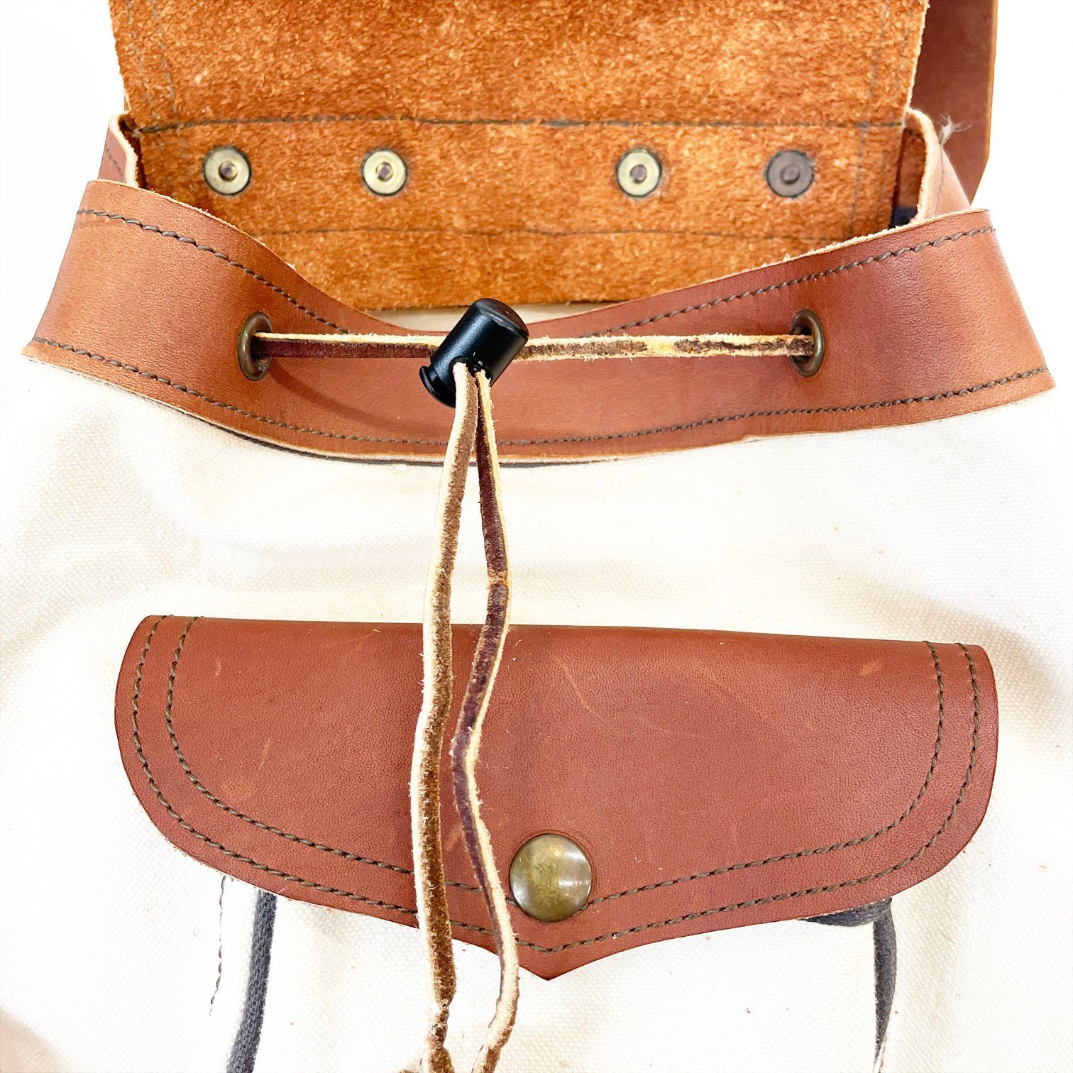 Duluth Pack ダルース パック キャンバス レザー フラップ バック 