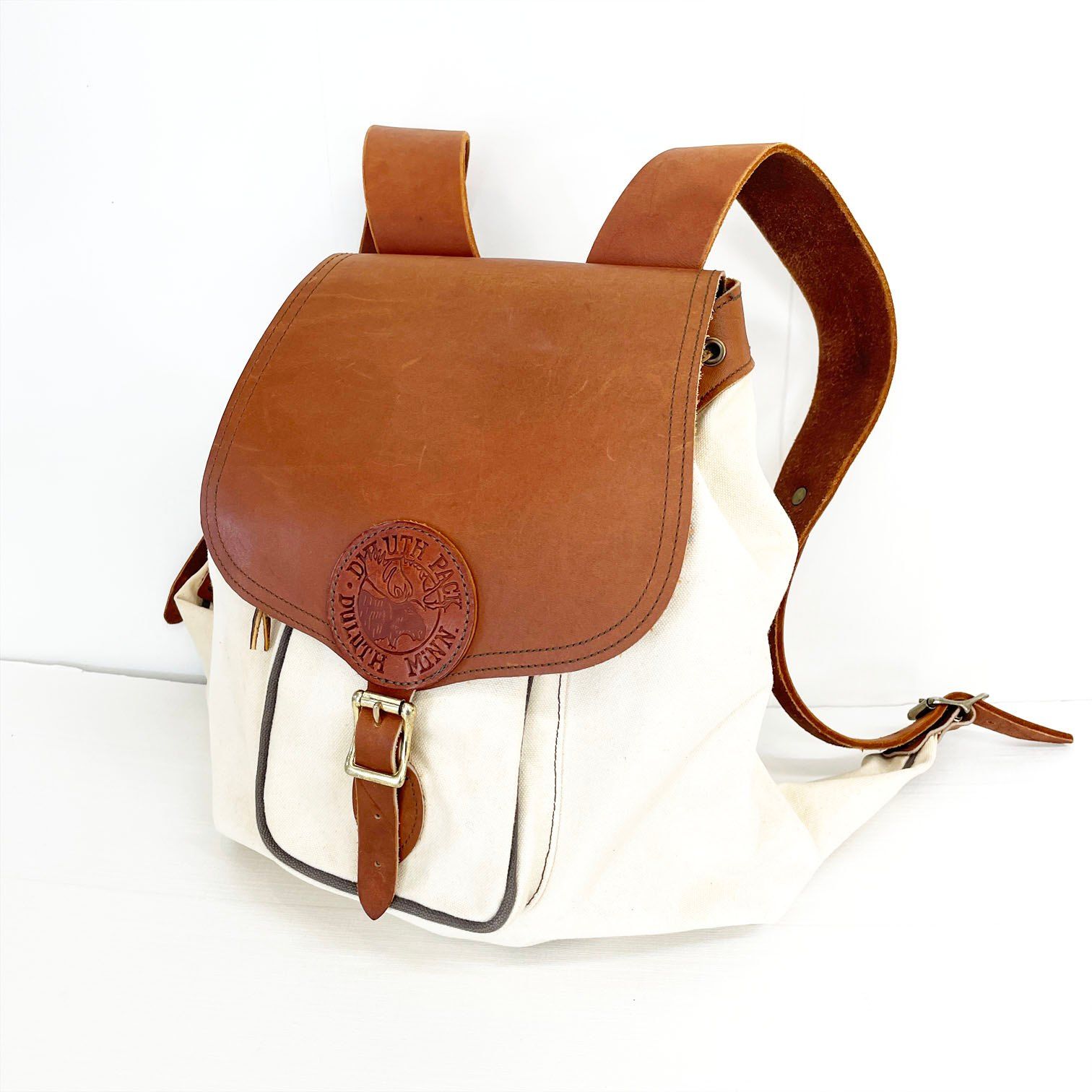 Duluth Pack ダルース パック キャンバス レザー フラップ バック 