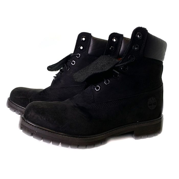 Timberland ティンバーランド 6INCH PREMIUM WATERPROOF BOOT 6インチ プレミアム ウォータープルーフ ブーツ ブラック 10073 Size US 8W (26.0cm-26.5cm)