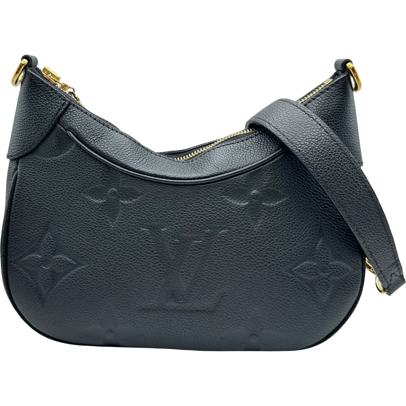 ルイ・ヴィトン LOUIS VUITTON バガテルNM M46002 ノワール モノグラム・アンプラント レディース ショルダーバッグ