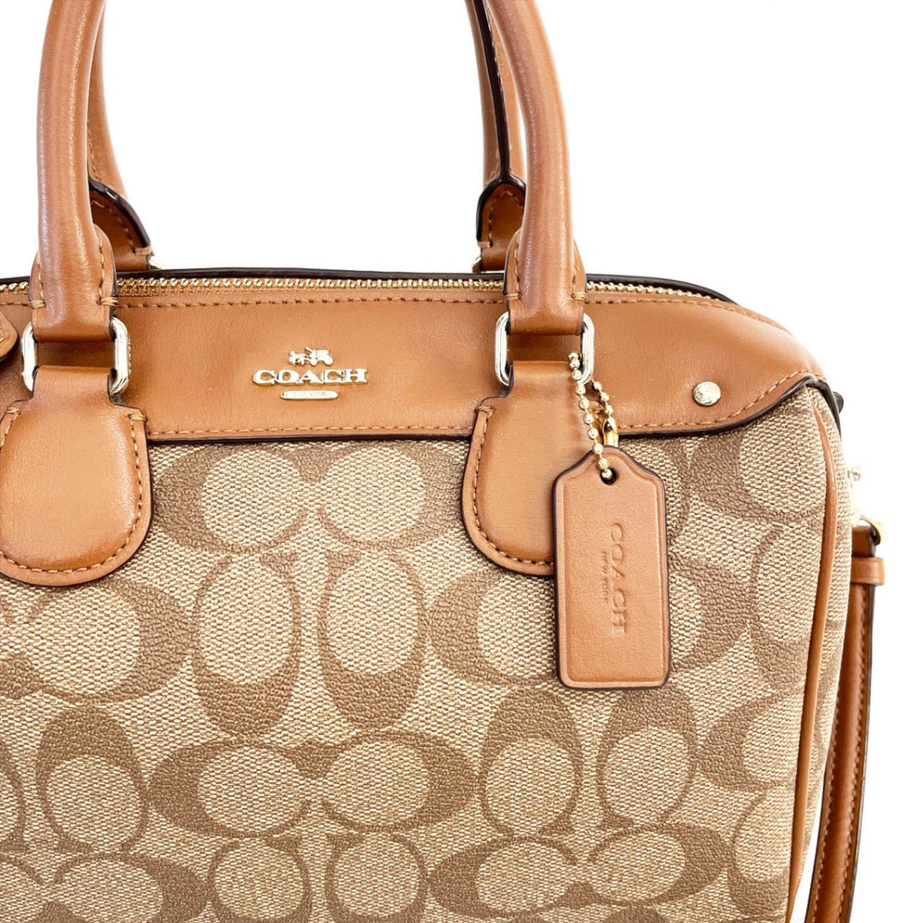 COACH コーチ ベネットミニサッチェル 2WAY ミニ ボストン バッグ