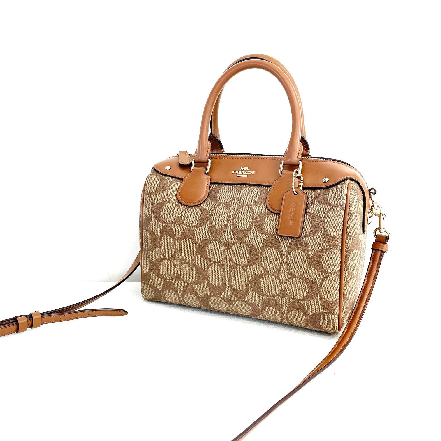 COACH コーチ ベネットミニサッチェル 2WAY ミニ ボストン バッグ