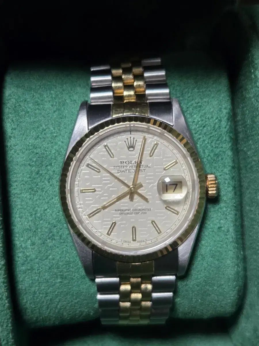 ROLEX(ロレックス)16233 コンピューター版 アイボリー バーインデックス