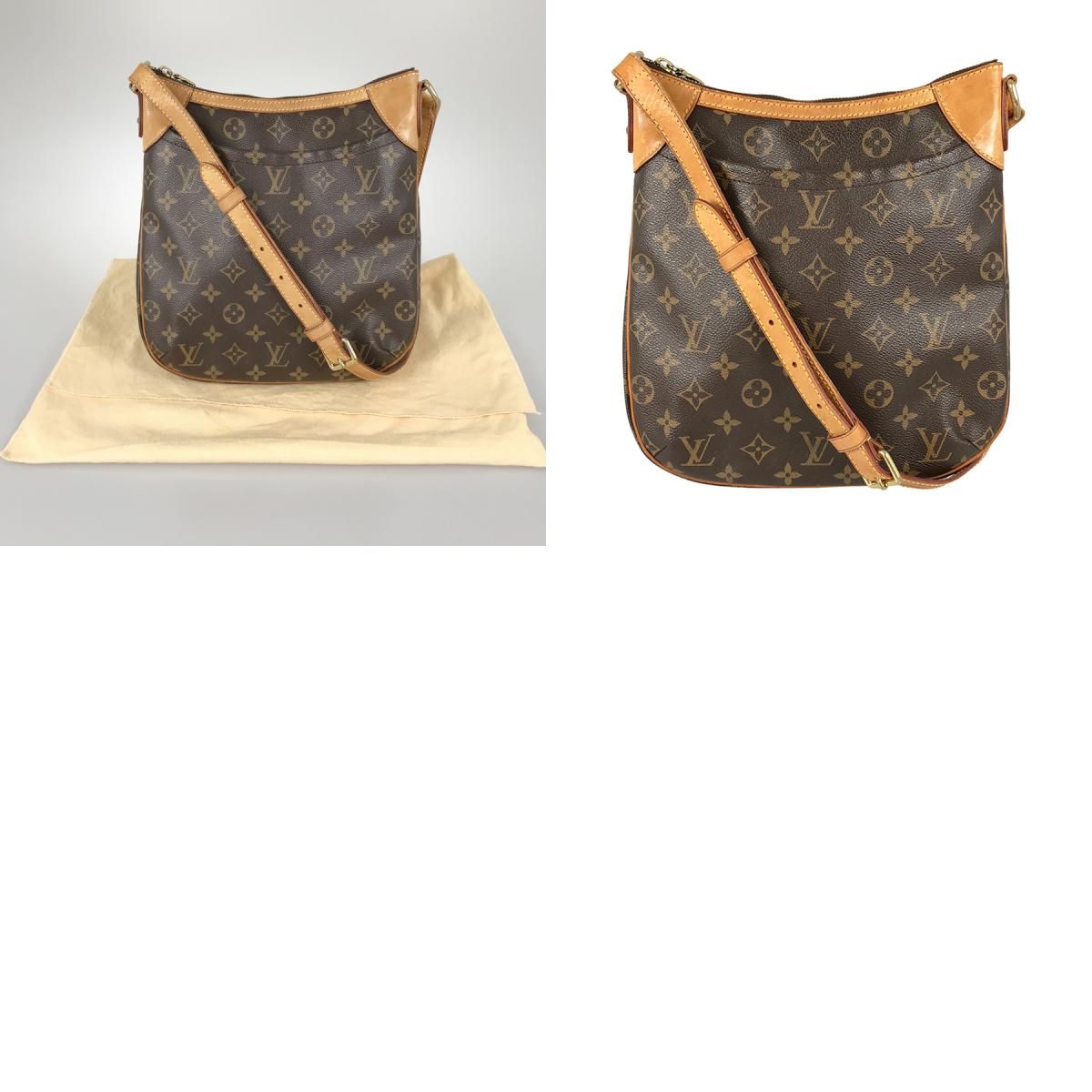 ルイ・ヴィトン LOUIS VUITTON モノグラム オデオン PM M56390 PVC 