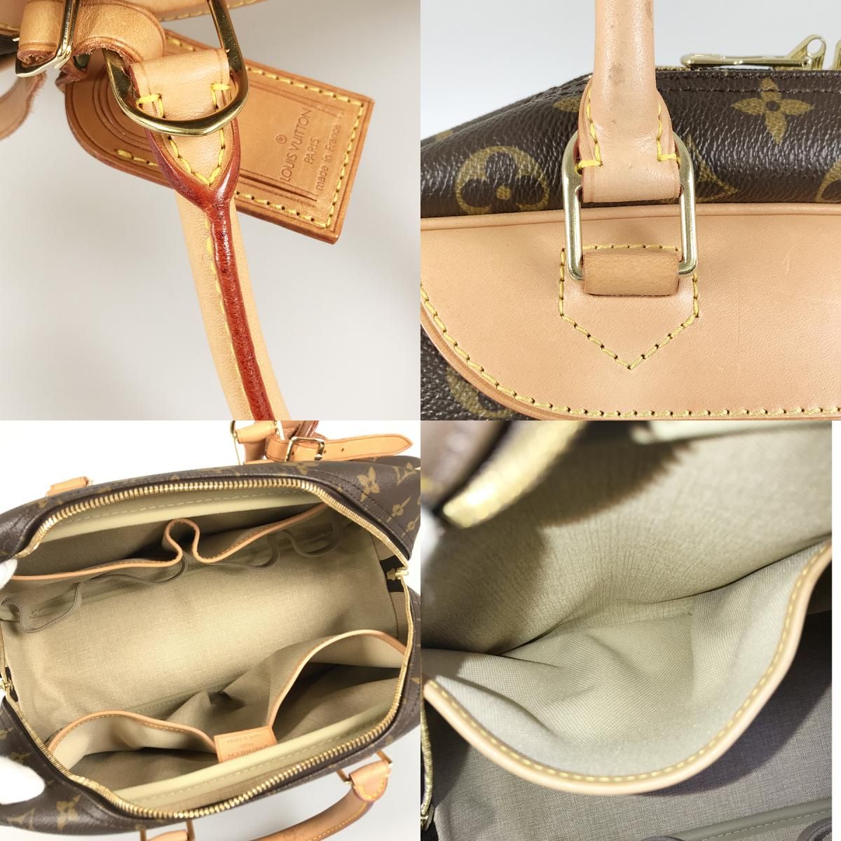 ルイ・ヴィトン LOUIS VUITTON モノグラム ドーヴィル M47270 PVC