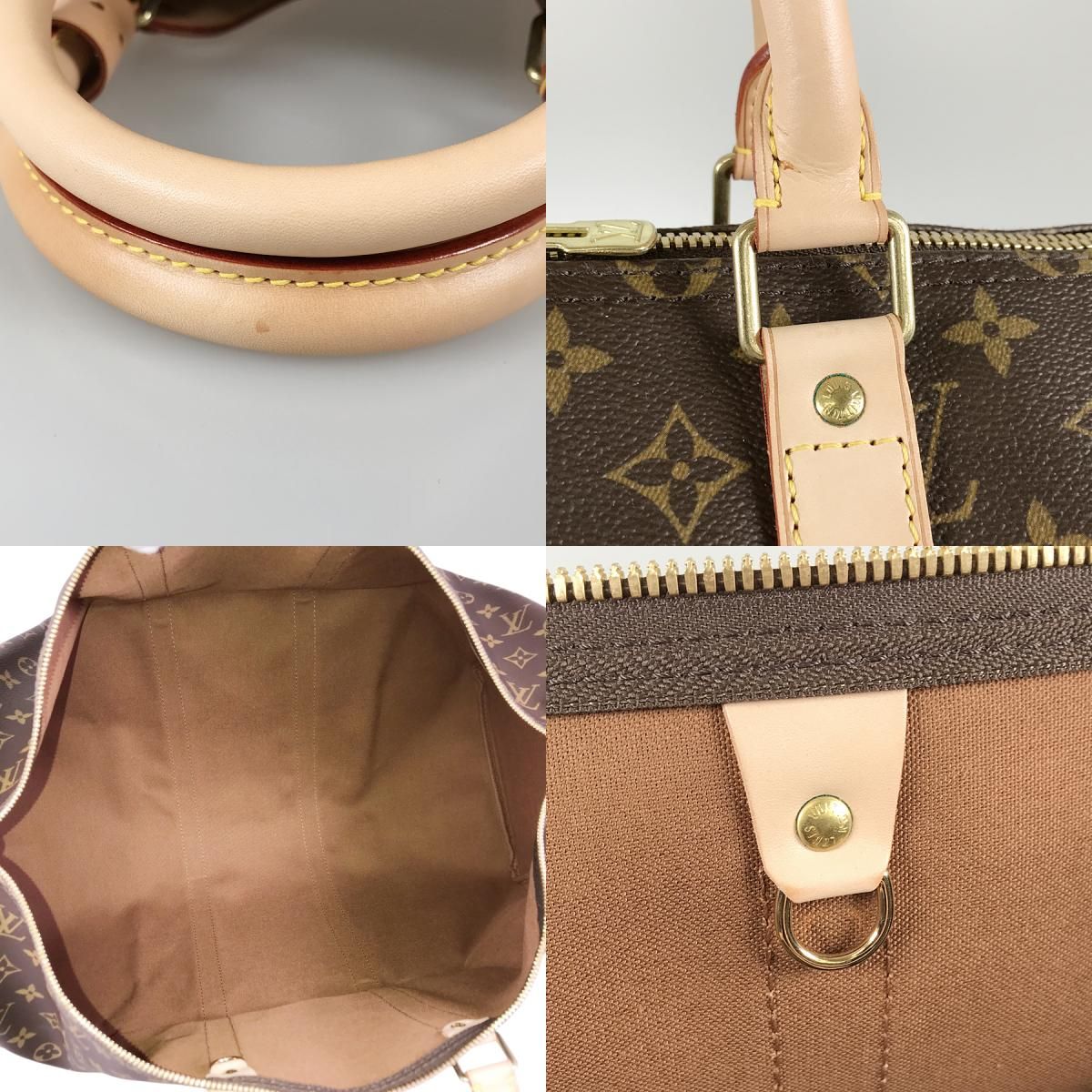 ルイ・ヴィトン LOUIS VUITTON モノグラム キーポル 55 M41424 PVC