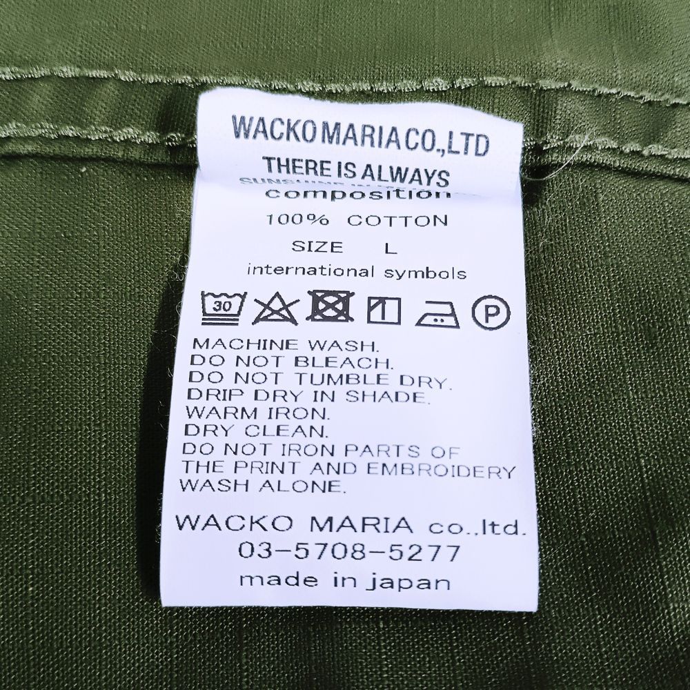 WACKO MARIA ワコマリア 26SS FATIGUE JACKET TYPE-2 マリアプリント