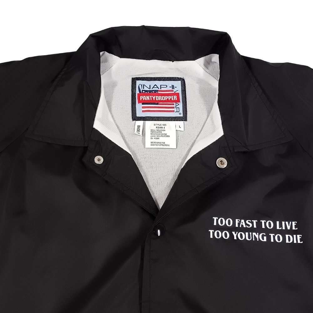 PANTY DROPPER ×Us FLYD Nylon Coach Jacket ナイロンコーチジャケット