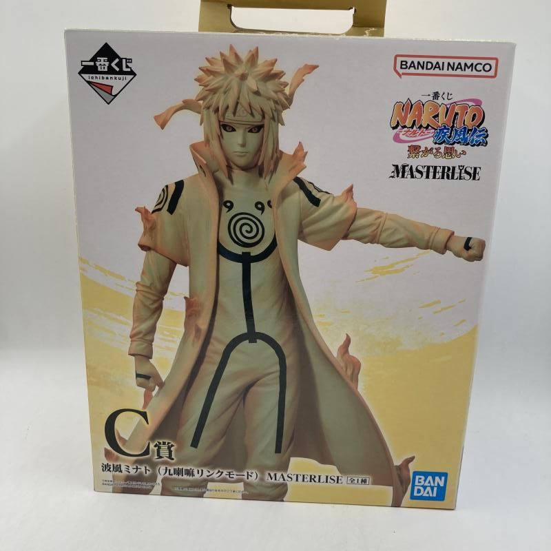 NARUTO 一番くじ　繋がる思い　MASTERLISE C賞 中古】C賞 波風ミナト(九喇嘛リンクモード) MASTERLISE ｢一番くじ