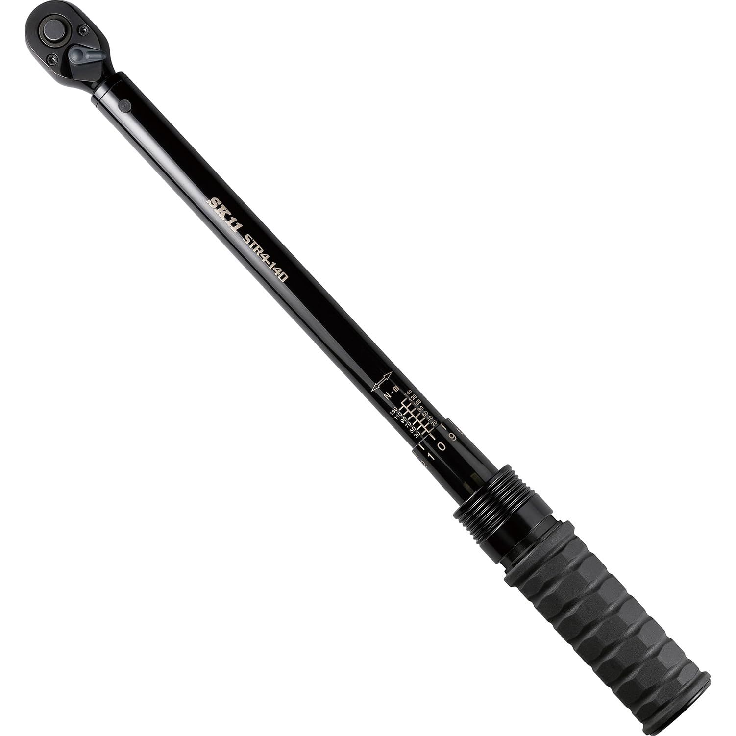 SK11(エスケー11) プレセット型トルクレンチ 差込角12.7mm 20~140N・m STR4-140 左右両回転対応 ボルトナットの締め付け ケース付き/