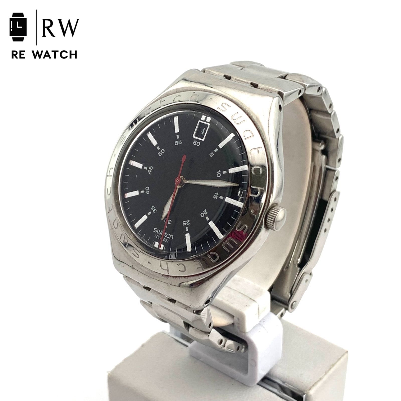 中古】Swatch IRONY AG 2002 ステンレススチール 腕時計 本体 - メルカリ
