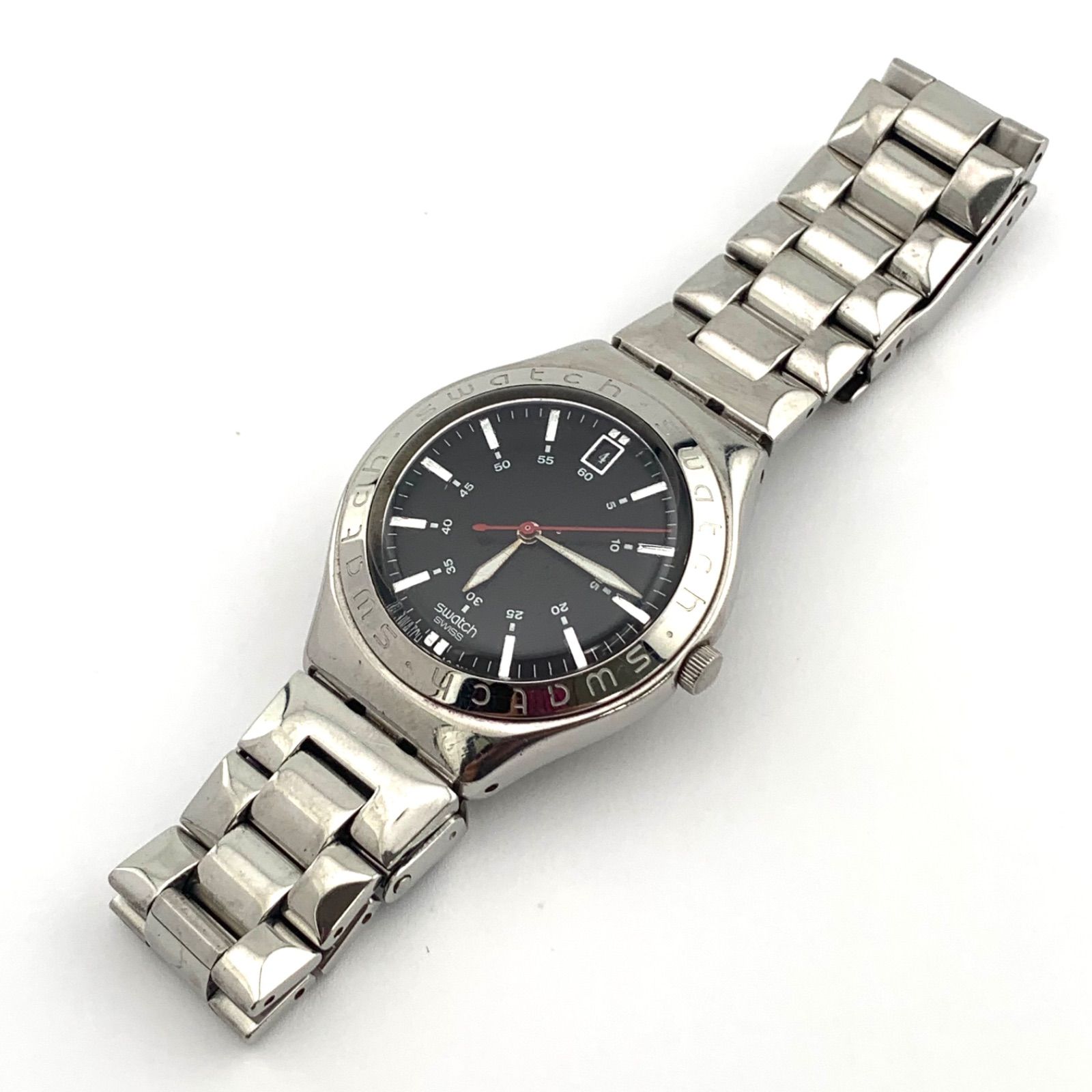 中古】Swatch IRONY AG 2002 ステンレススチール 腕時計 本体 - メルカリ