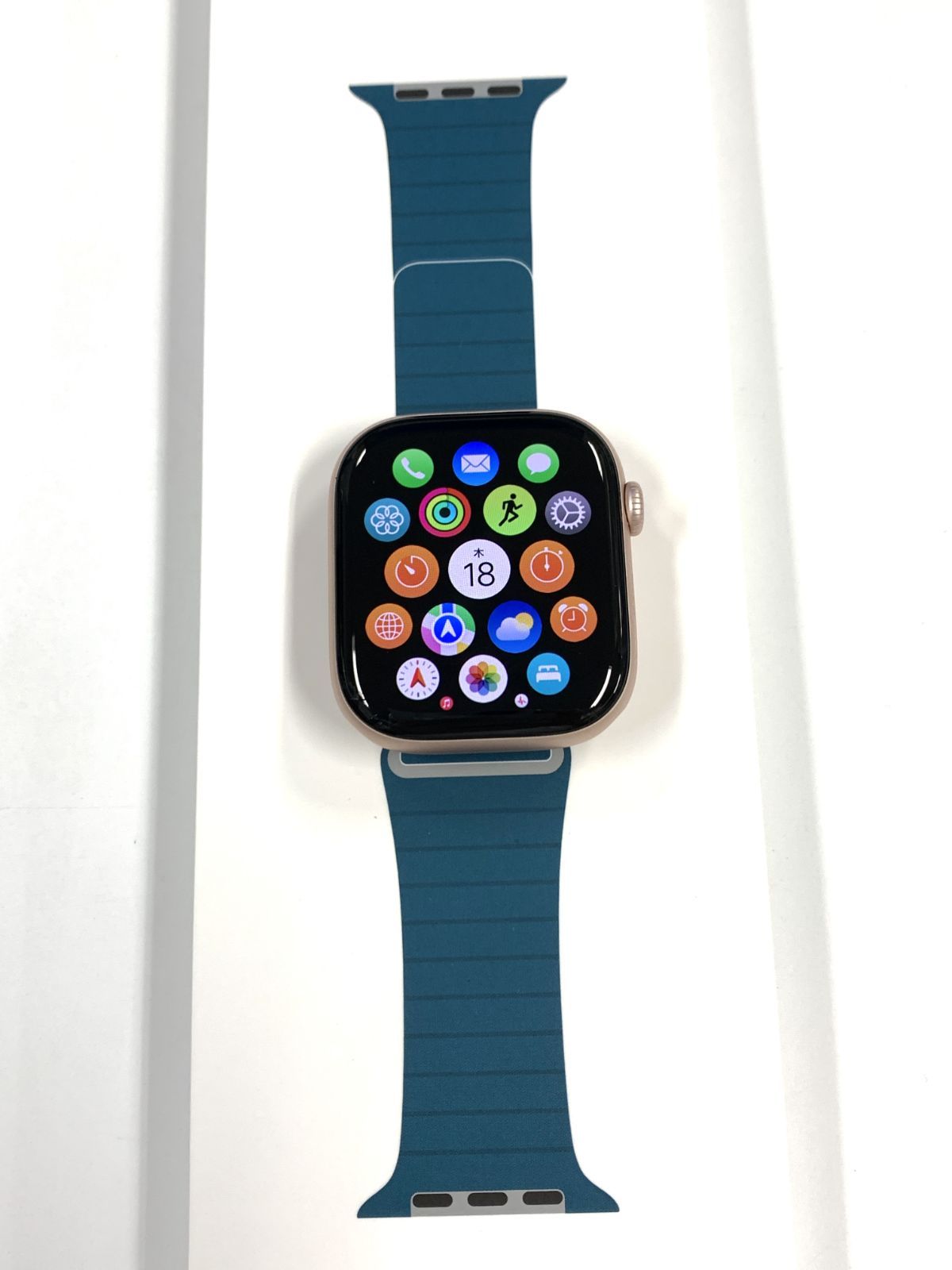 超美品 バッテリー99% Apple Watch Series10 GPSモデル　46mm ローズゴールド