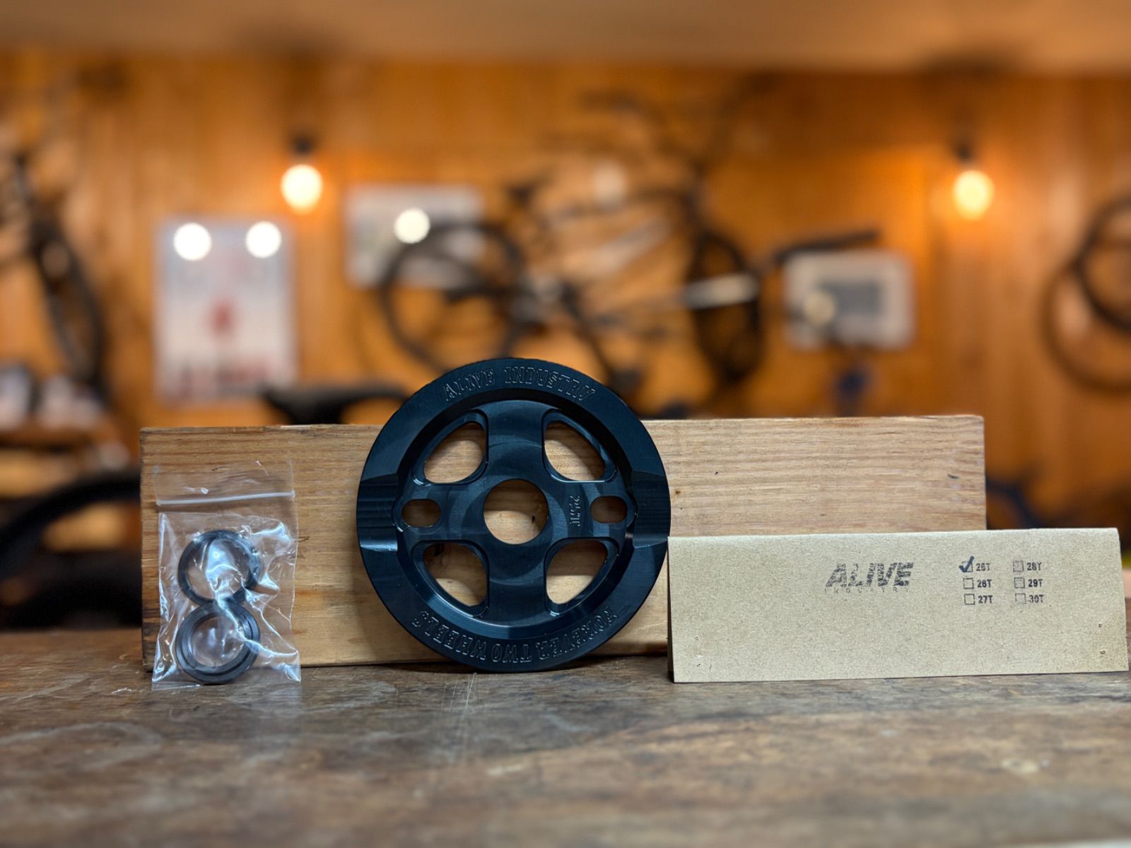 ALIVE INDUSTRY　B.L. GUARD SPROCKET　bmx