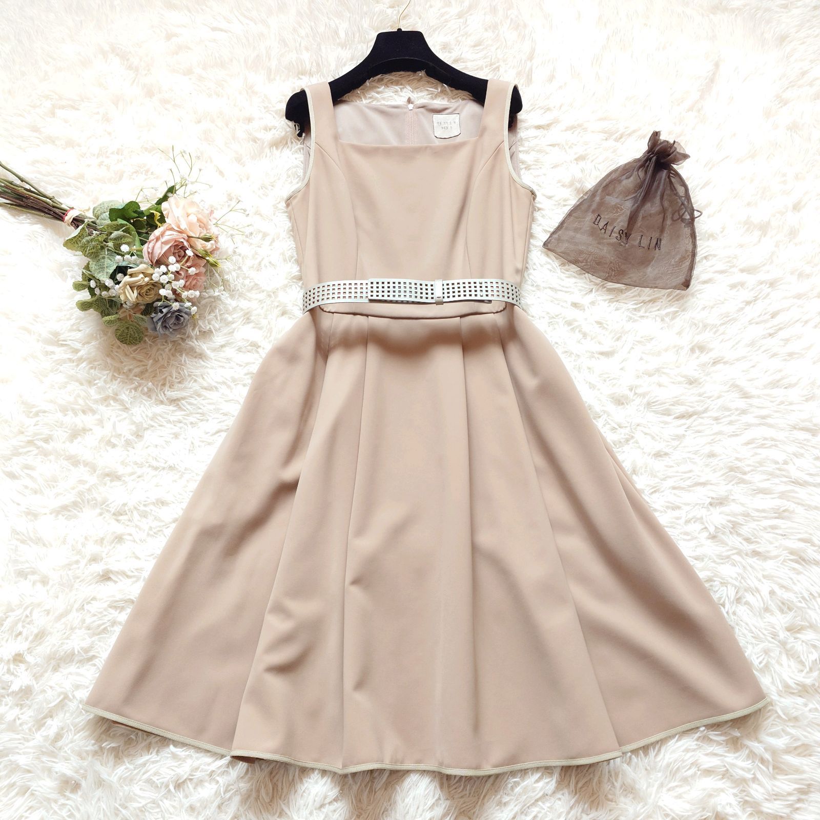 DAISY LIN PARIS デイジーリン フォクシー ストレッチ スクエア フレア