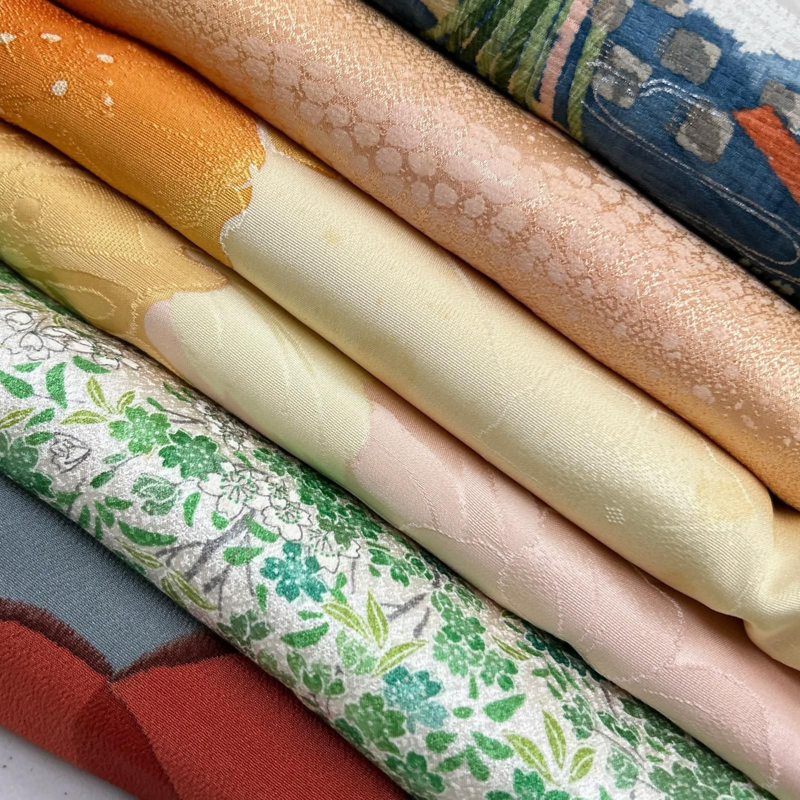 小紋 着物 正絹 12着 まとめ売り リメイク材料 Y-762 - メルカリ