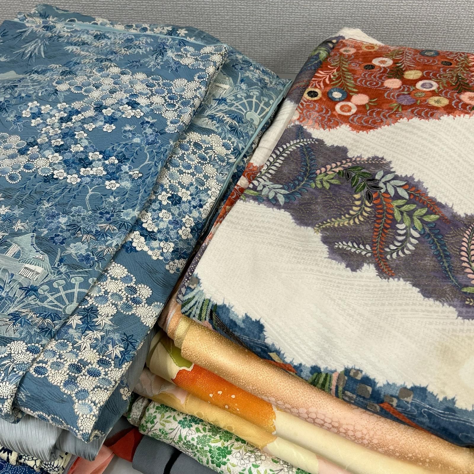 小紋 着物 正絹 12着 まとめ売り リメイク材料 Y-762 - メルカリ