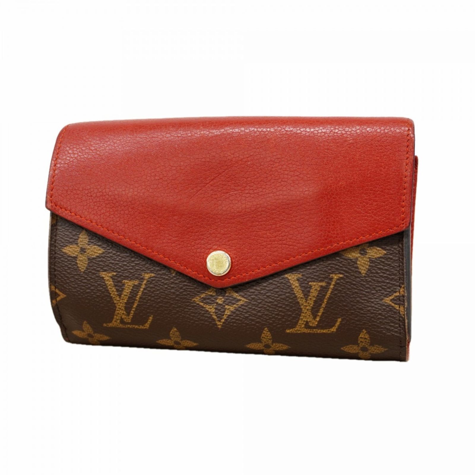 ルイ・ヴィトン(Louis Vuitton) ルイ・ヴィトン 財布 モノグラム ポルトフォイユパラスコンパクト M60140 ブラウン スリーズレディース