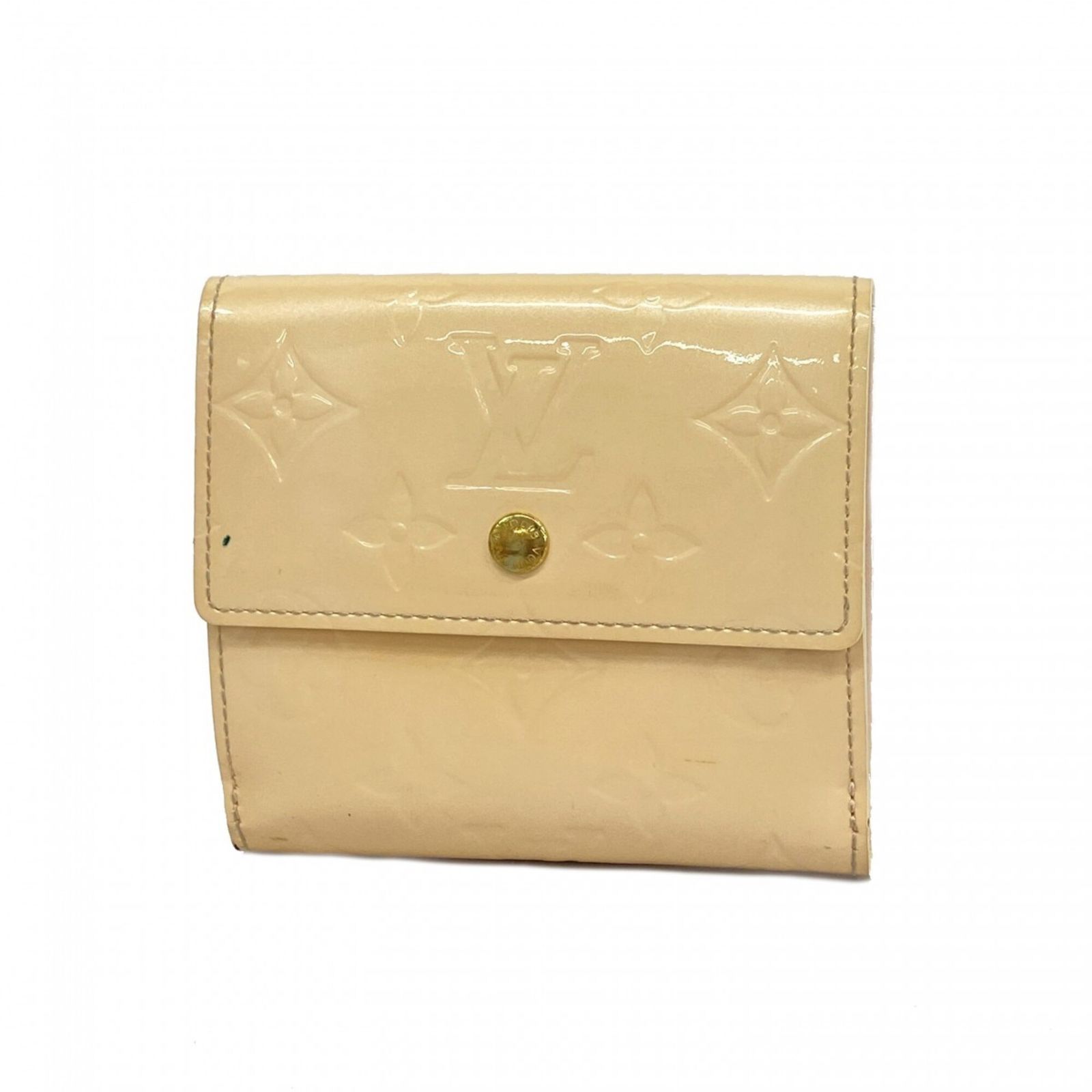 ルイ・ヴィトン(Louis Vuitton) ルイ・ヴィトン 三つ折り財布 ヴェルニ ポルトモネビエカルトクレディ M91316 マシュマロピンクレディース