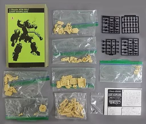 【中古】プラモデル 1/35 ATM-09-LC ライト スコープドッグ 「OVA 装甲騎兵ボトムズ ビッグバトル」 ガレージキット