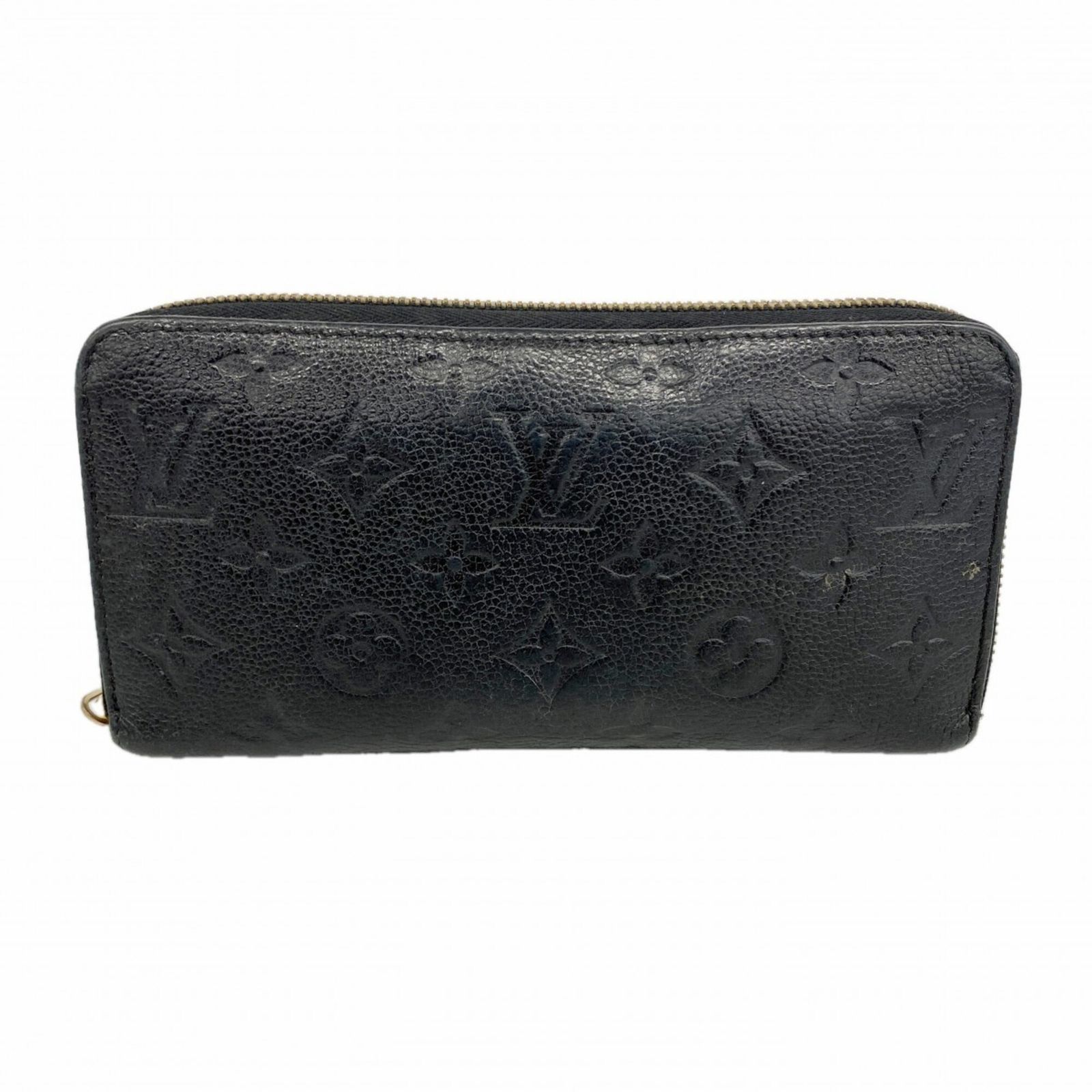 ルイ・ヴィトン(Louis Vuitton) ルイ・ヴィトン 長財布 モノグラム・アンプラント ジッピーウォレット M61864 ノワールレディース