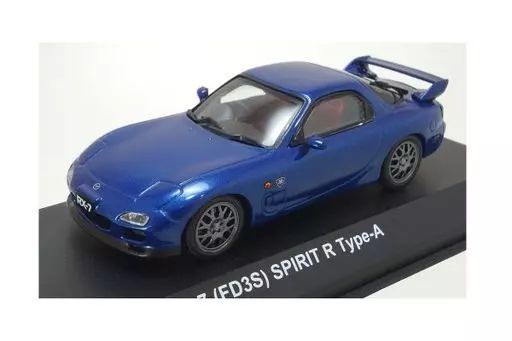 【中古】ミニカー 1/43 マツダ RX-7 FD3S スピリットR タイプA(イノセントブルーマイカ) [KS03703BLM]