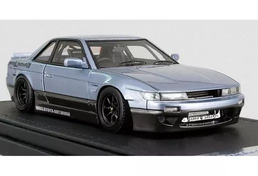 【中古】ミニカー 1/18 Rocket Bunny S13 V1(パープルシルバー×グレー) [IG1133]