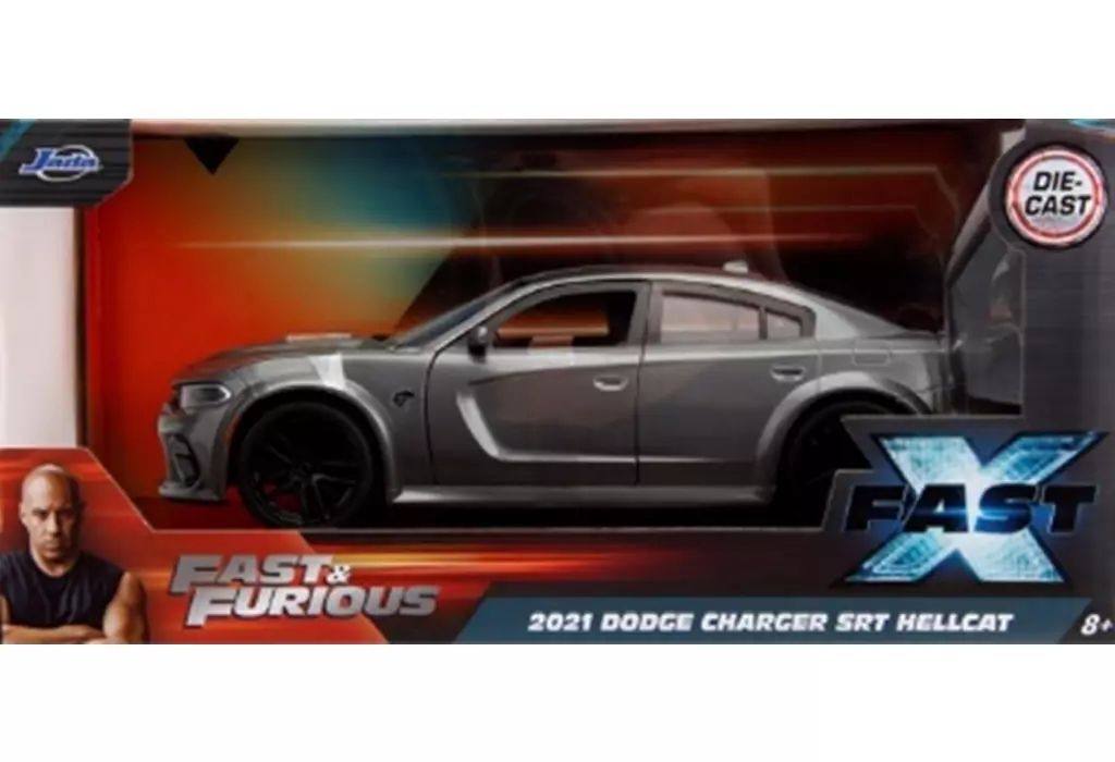 中古】ミニカー 1/24 2021 ダッジ チャージャー SRT ヘルキャット