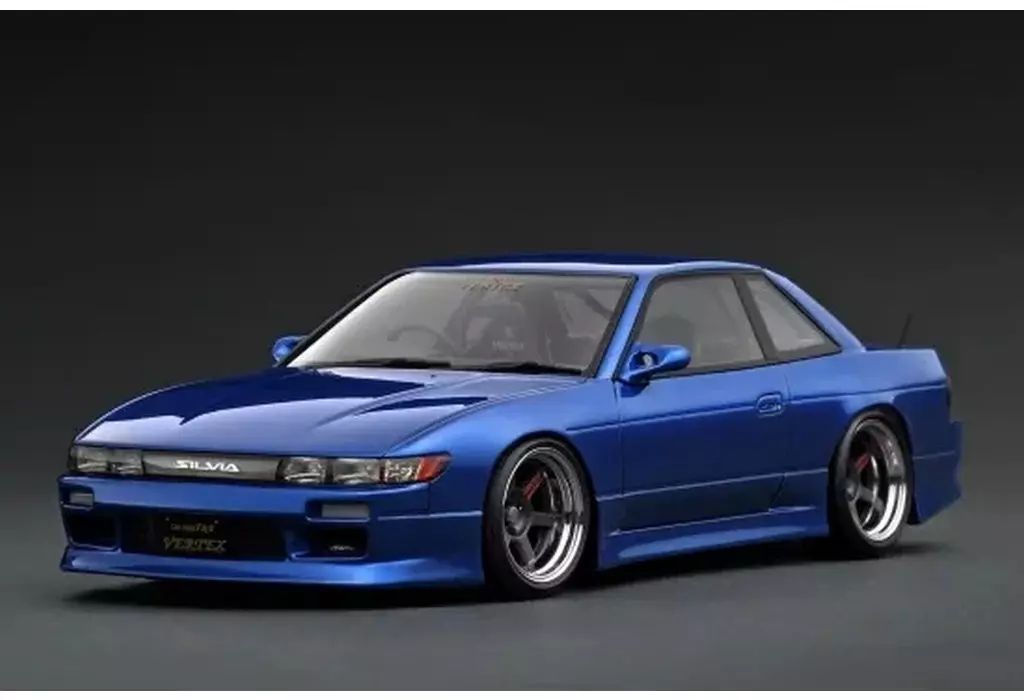 【中古】ミニカー 1/18 VERTEX S13 Silvia(ブルーメタリック) [IG3587]