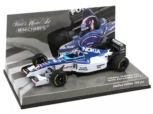 【中古】ミニカー 1/43 ティレル 023 片山右京 1995 日本GP [PMA-ES-1803]