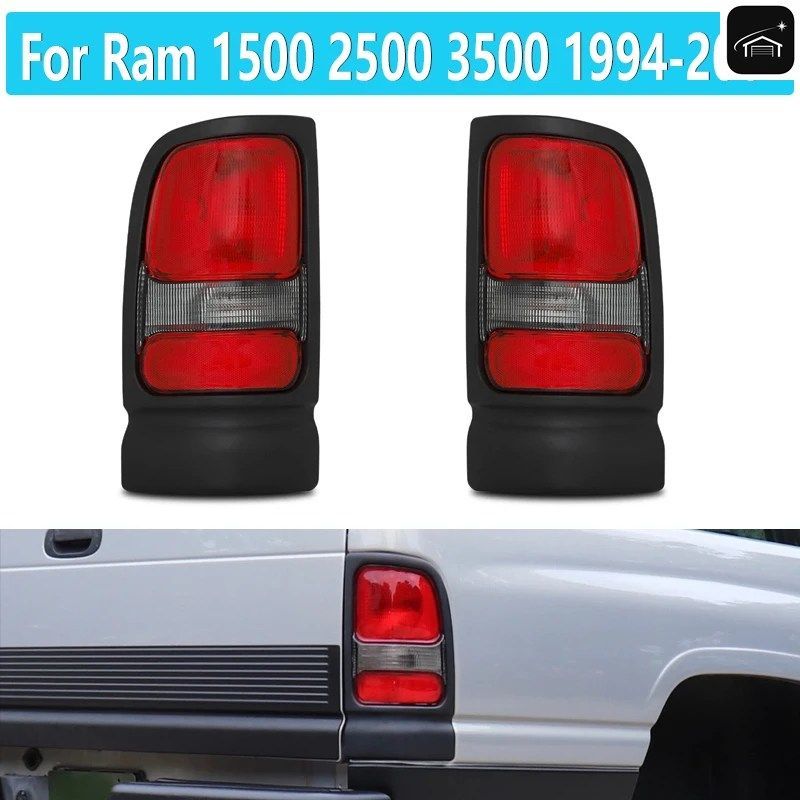 テールライトカバー DODGE RAM 1500 1994-2001 RAM 2500 3500 1994-2002 リアランプハウジング ブレーキライト（電球なし） 55055264AC カ