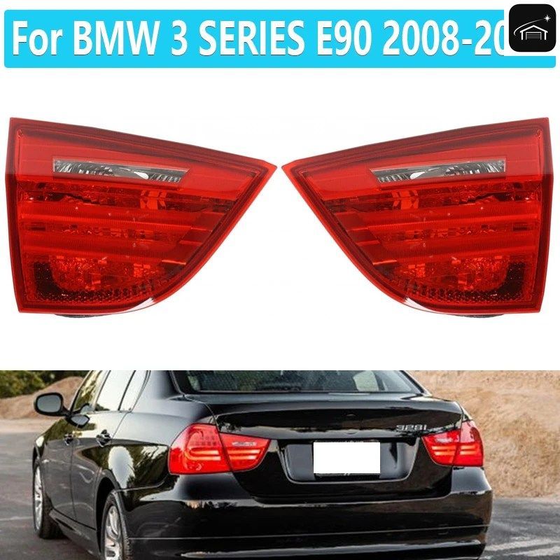 BMW 3シリーズ E90 2008-2011用リアテールランプ LEDライト バックサイドテールライト ストップブレーキライト フォグランプ 63217289427 6