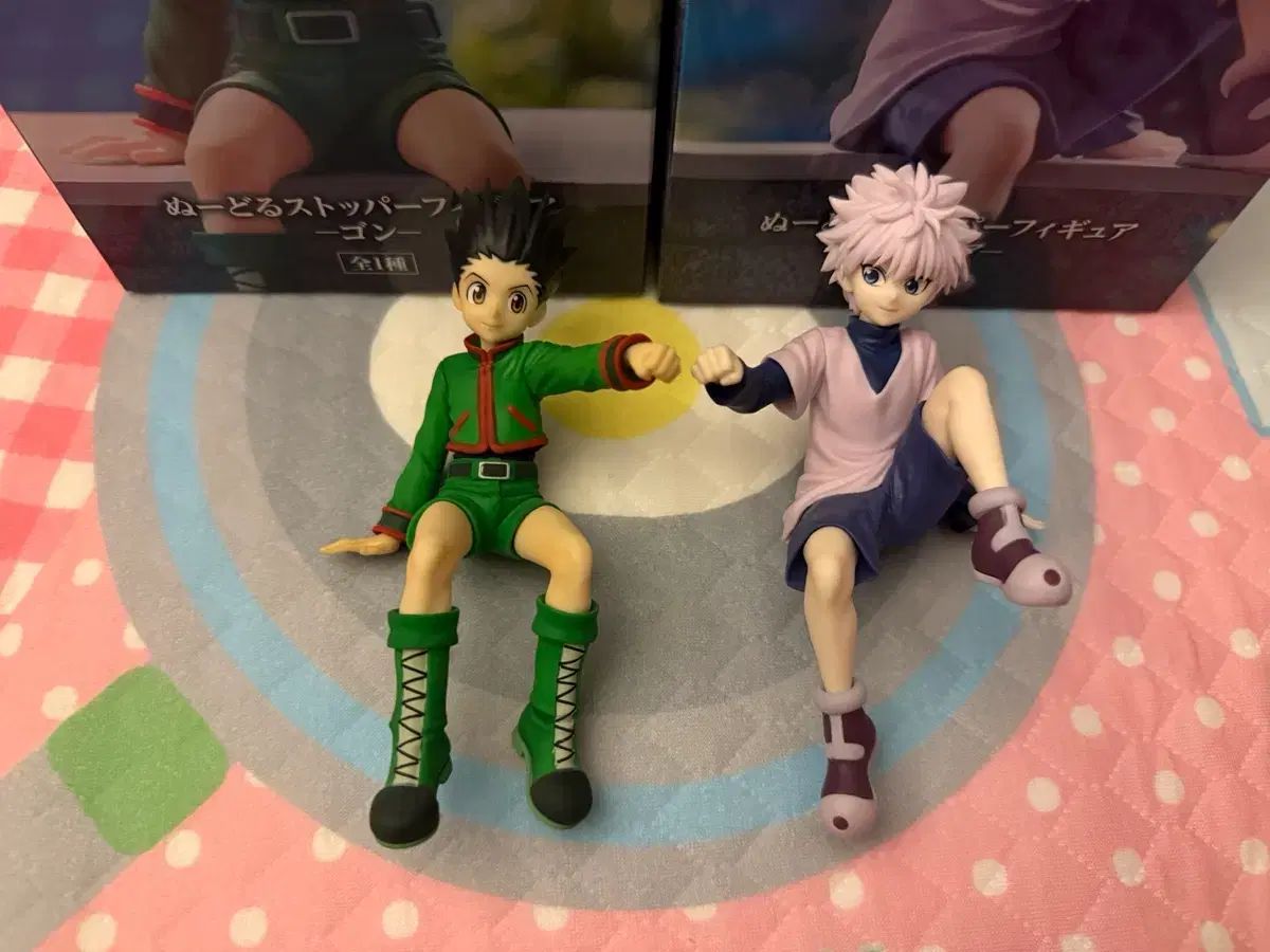 HUNTER×HUNTER ゴン キルア ヌードルストッパー フィギュア