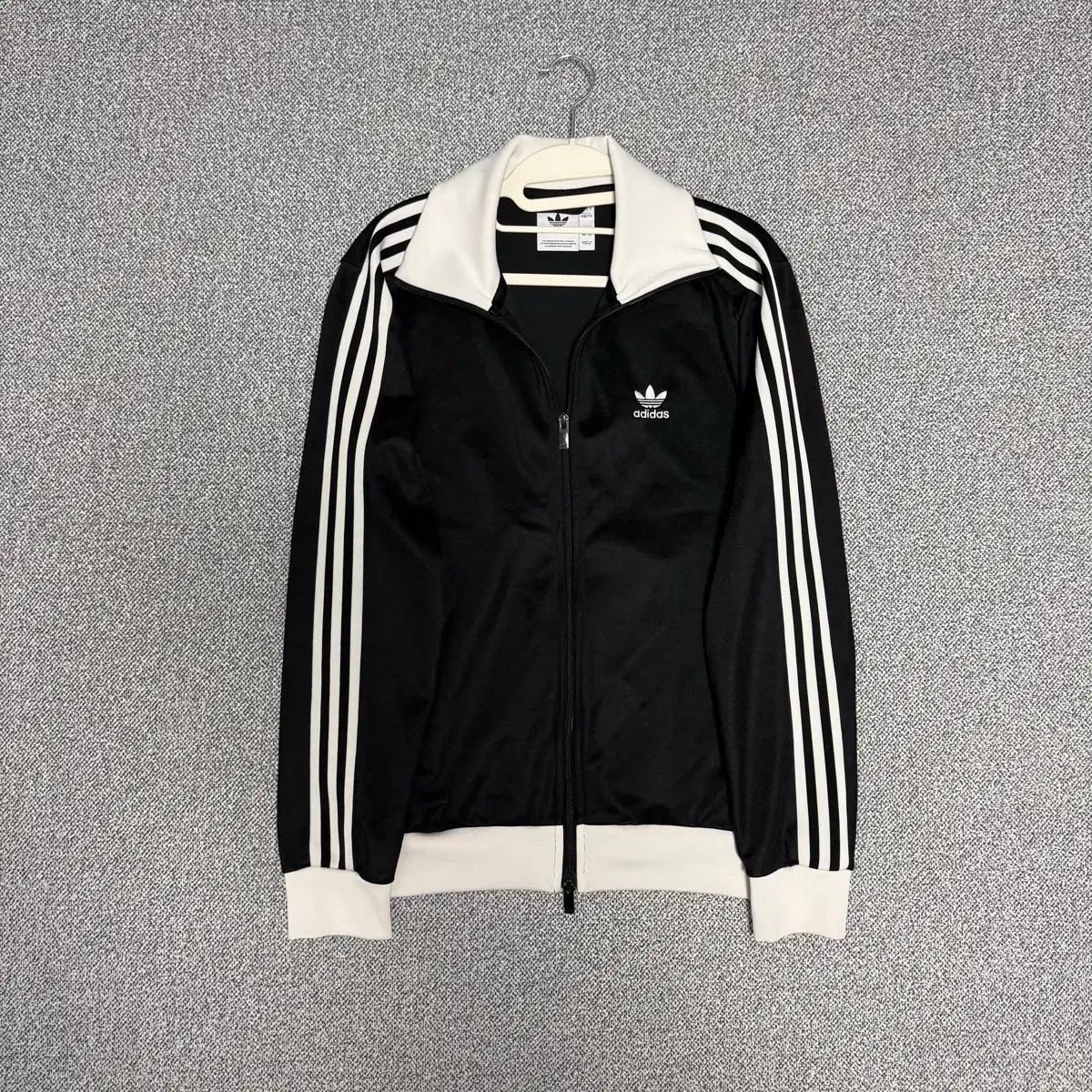 adidas BECKENBAUER Classic ジャージ ブラック 白 S トラックジャージ