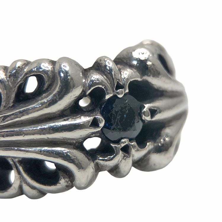Chrome Hearts クロムハーツ K&T リング アフターブルーサファイア