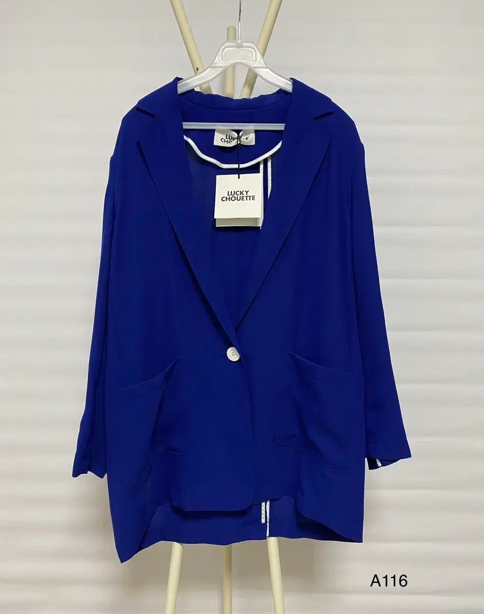 LUCKY CHOUETTE ブルー ジャケット 36サイズ 新品