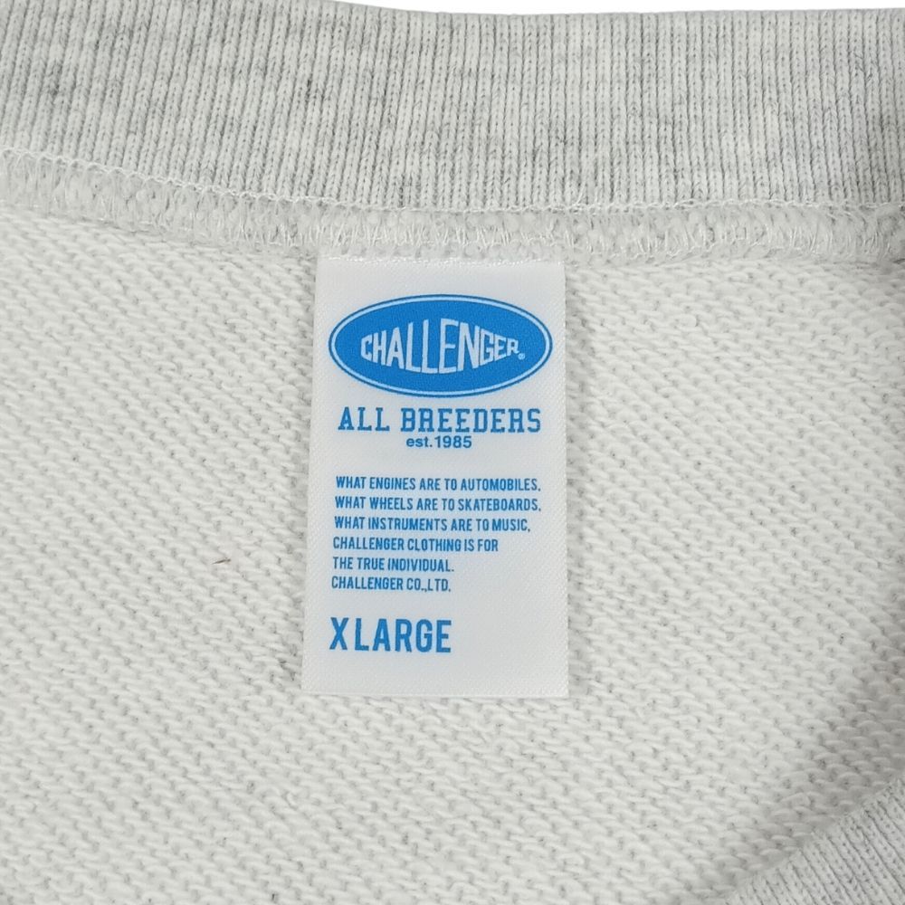 CHALLENGER チャレンジャー × PEANUTS SNOOPY 16SS C/N SWEAT