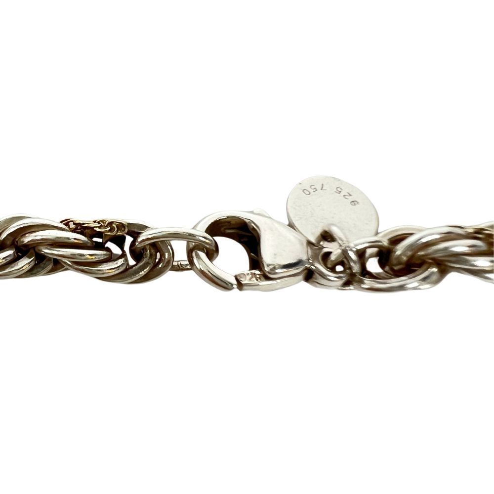 TIFFANY&CO. ティファニー シルバー925 × K18YG ツイスト チェーン
