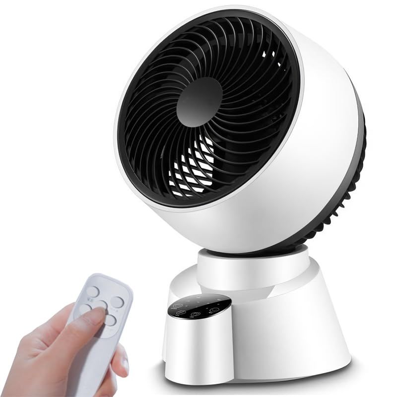 【新品】サーキュレーター DCモーター 静音 強力送風 節電対策 25畳対応 タッチパネル搭載 60S自動消灯 省エネ 上下左右首振り 風量6段階調節 扇風機 0.5-7.5hタイマー機能付き 分解丸洗い 空気循環 換気 衣類乾燥 冷房 暖房 0e2a0657