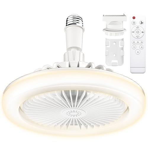【新品】TENKOO&YOU シーリングファンライト【小型・極コンパクト】6畳 24W 2000lm led ファン付き照明 正逆回転 壁スイッチメモリー機能 E26口金 三相DCモーター 扇風機 タイマー 無段階調光調色 角度調節 薄型 軽 4b15b9ec