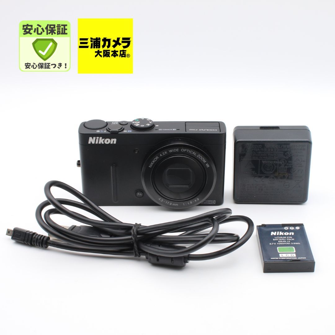 【極上品】 Nikon COOLPIX P310 ブラック デジタルカメラ #090VV0664