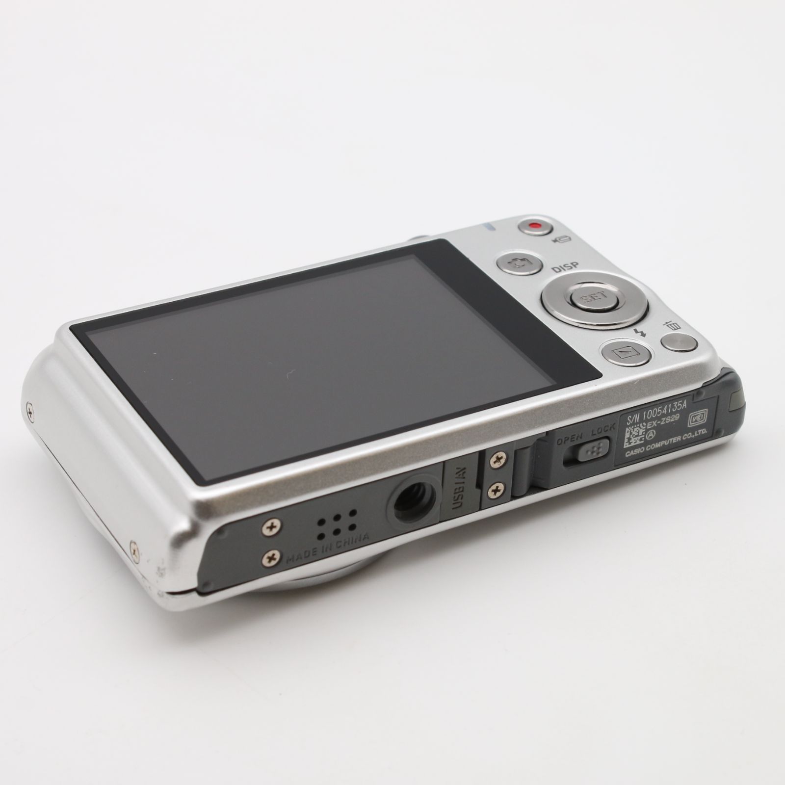 極上品】 CASIO EXILIM EX-ZS29 シルバー 広角26mm 光学6倍ズーム
