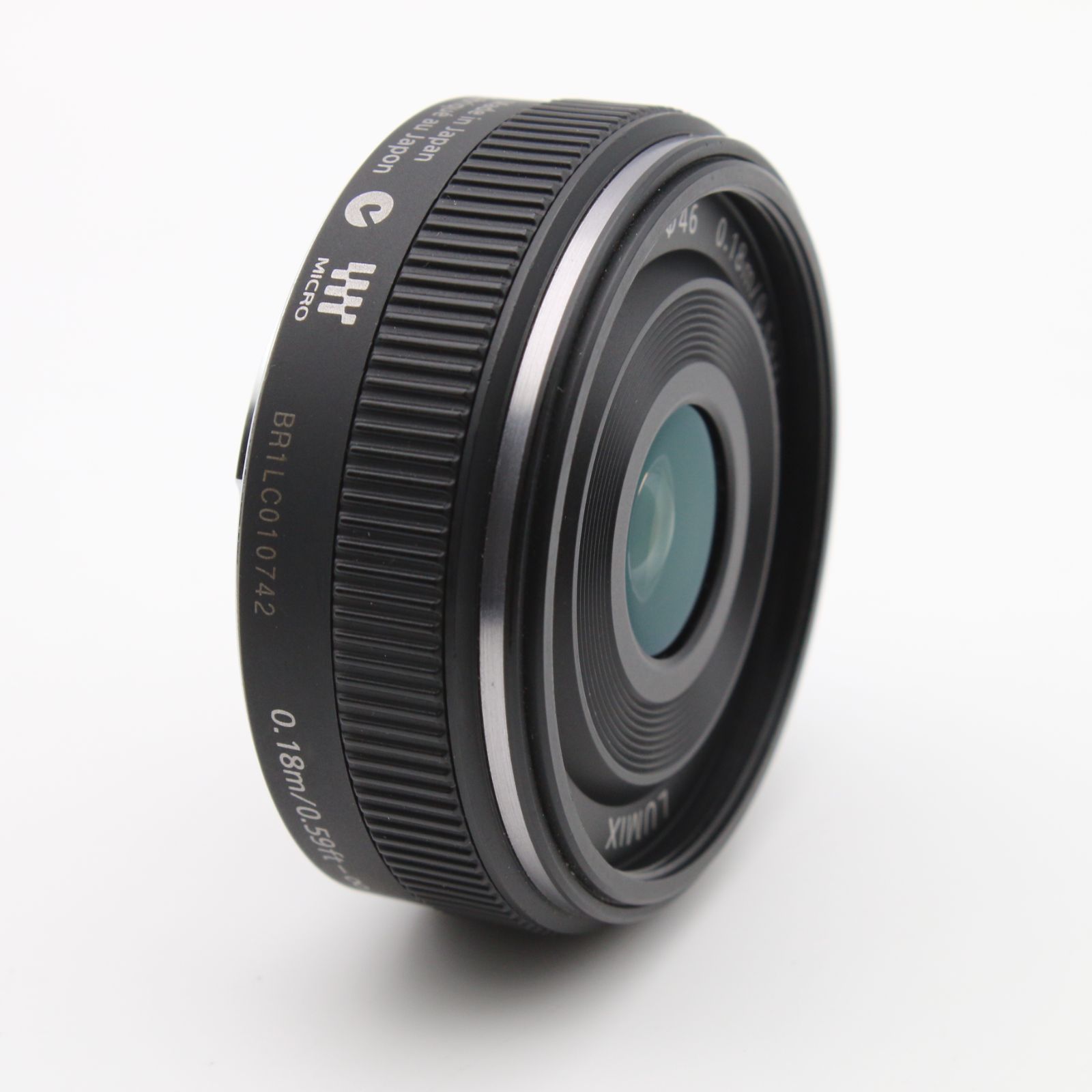 極上品】 Panasonic LUMIX G 14mm F2.5 ASPH. ブラック マイクロフォー 