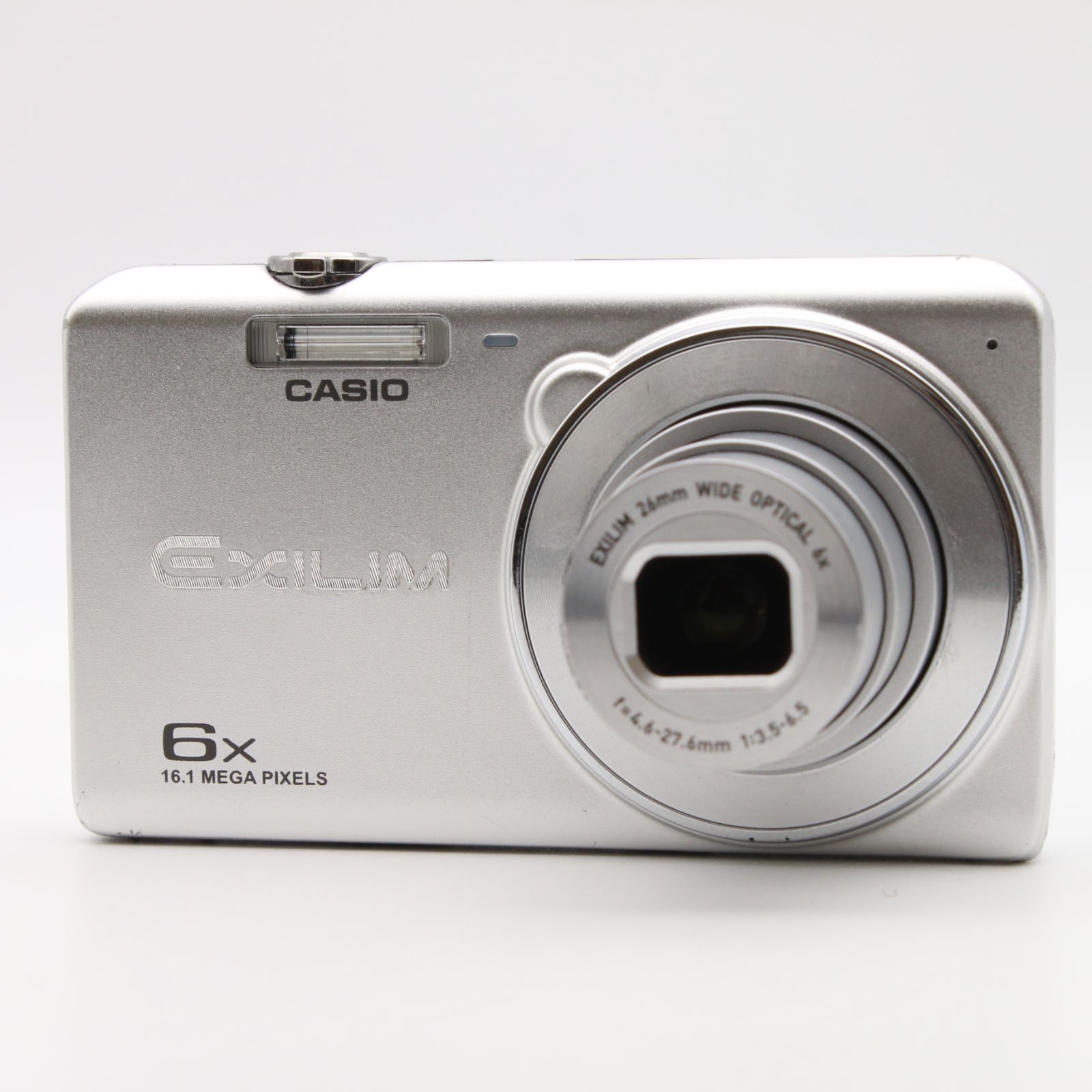 極上品】 CASIO EXILIM EX-ZS29 シルバー 広角26mm 光学6倍ズーム