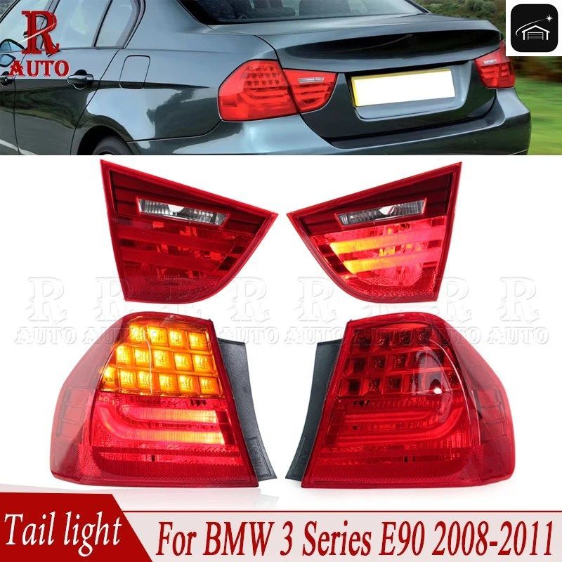 LEDテールライト BMW 3シリーズ E90 2008-2010 2011 リアブレーキライト ウインカーランプ フォグランプ テールランプ 63217289426 6321728